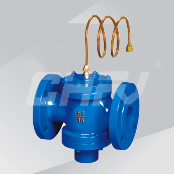 Self-operated pressure control valve 