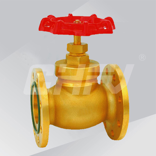 Brass bellows flange globe valve